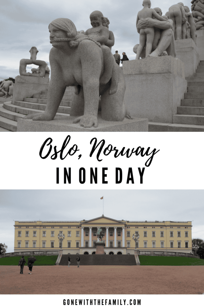 Pinterest image for Oslo, Norway in One Day.