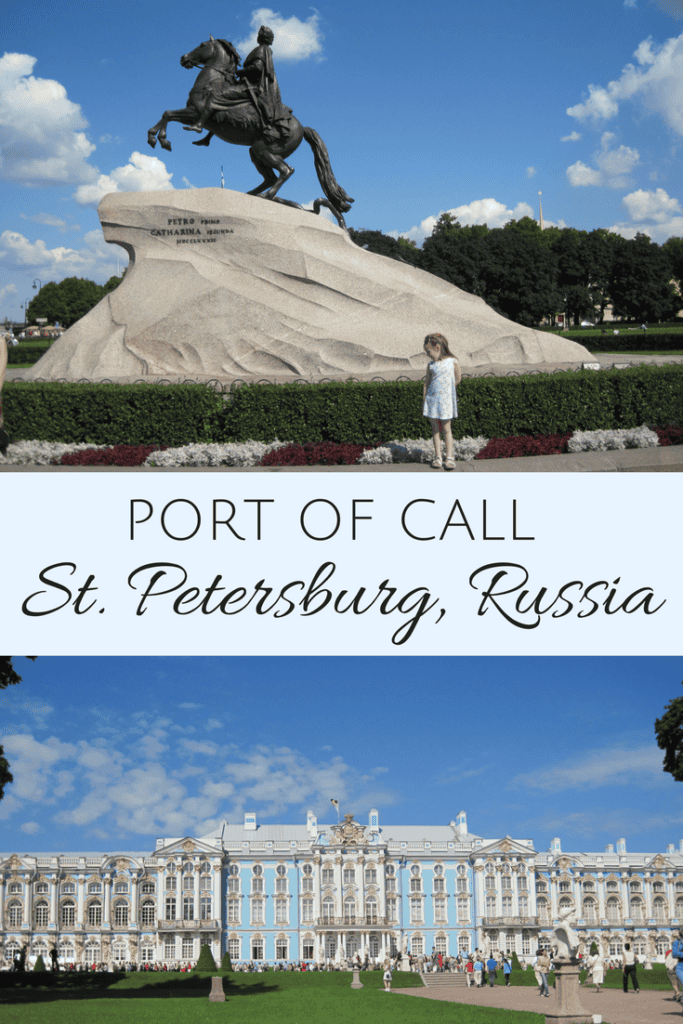 Pinterest image for Two Days in St. Petersburg, Russia on a Cruise.