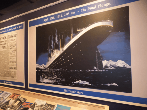 The Titanic Story - The Final Plunge-St. John's, Newfoundland