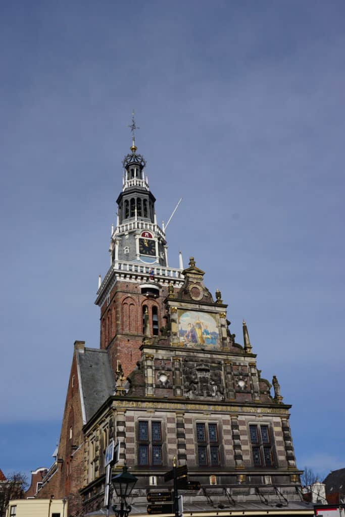 The Waag building in Alkmaar, Netherlands.