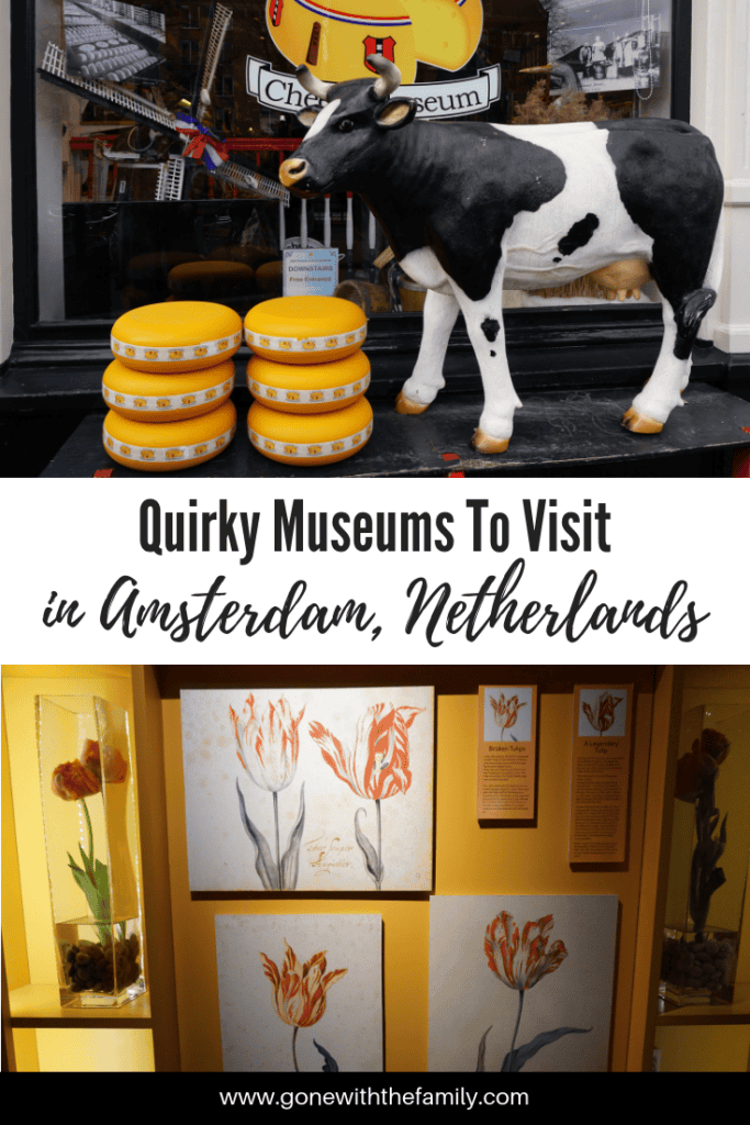 Pinteret Image for 3 Quirky Museums To Visit in Amsterdam, The Netherlands.