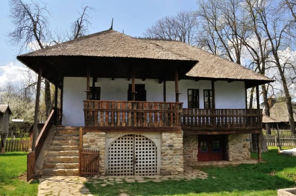 The Village Museum in Bucharest, Romania.