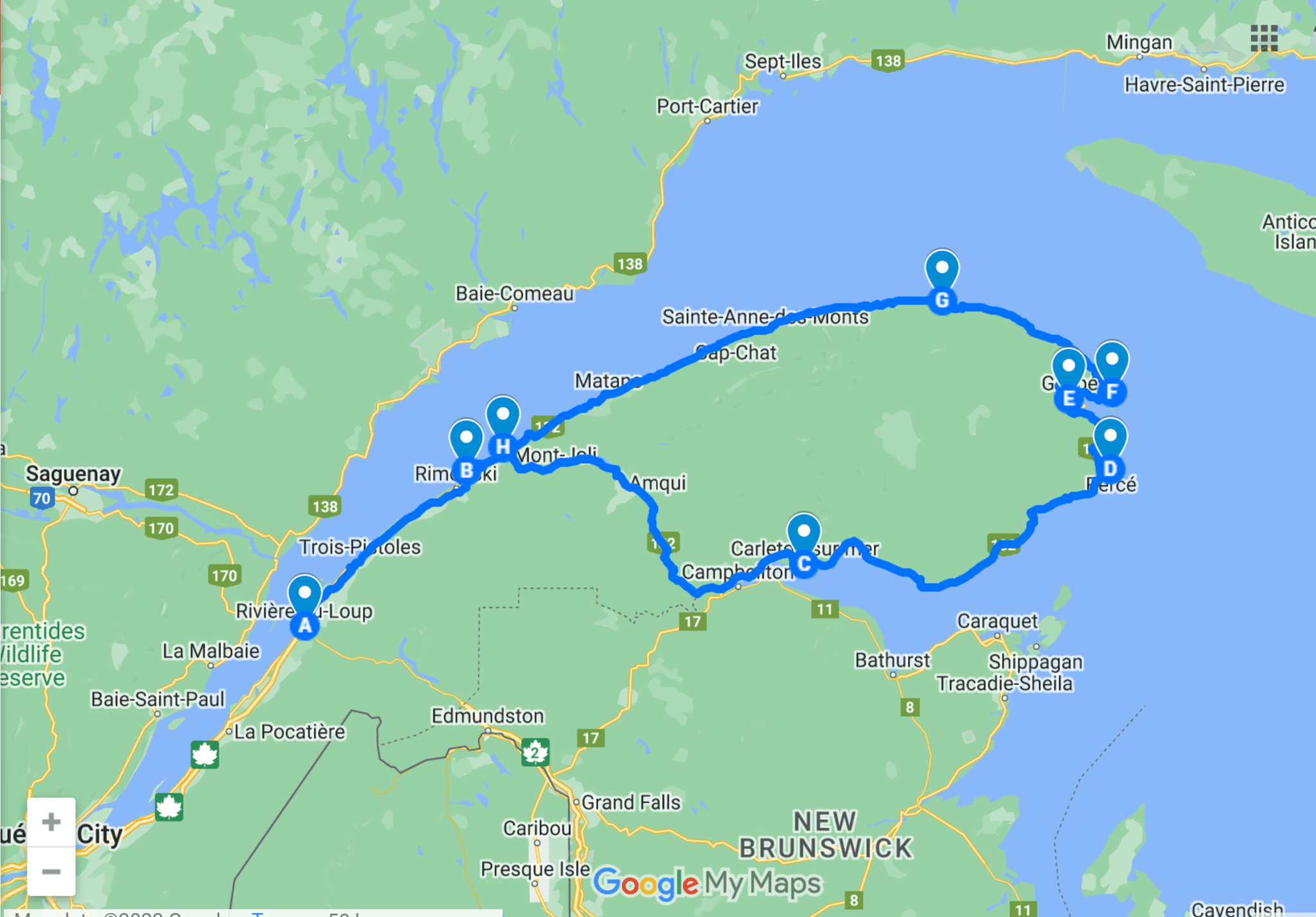 Gaspé Road Trip: A 6 Day Tour of the Beautiful Gaspé Region of Québec ...