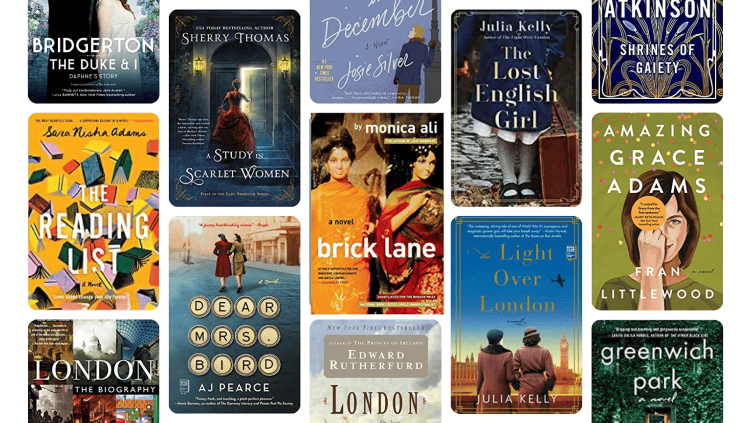 50 Books Set In London: A Literary Escape To London Town - Gone With 