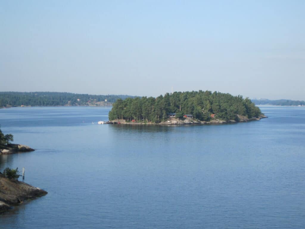 An island in the Stockholm archipelago.