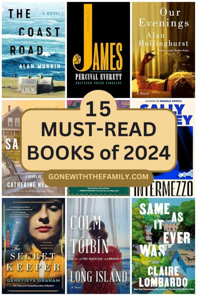 Pinterest image for 15 Must-Read Books of 2024.